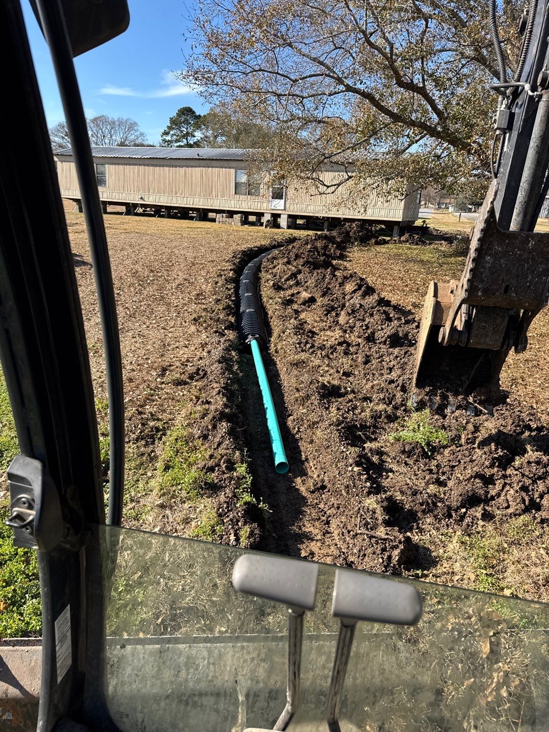 Sewer system installation Louisiana - LRS LLC