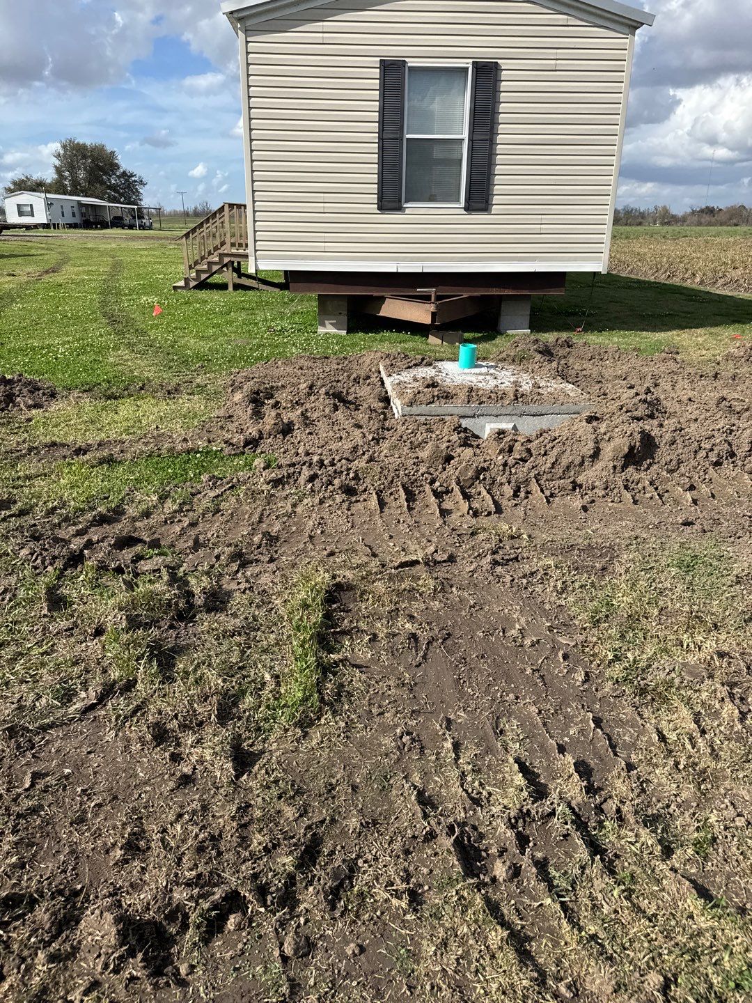 Sewer site preparation